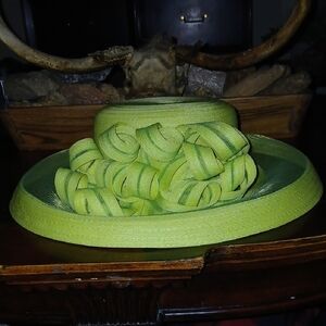 Elegant Lime Green Women's Hat